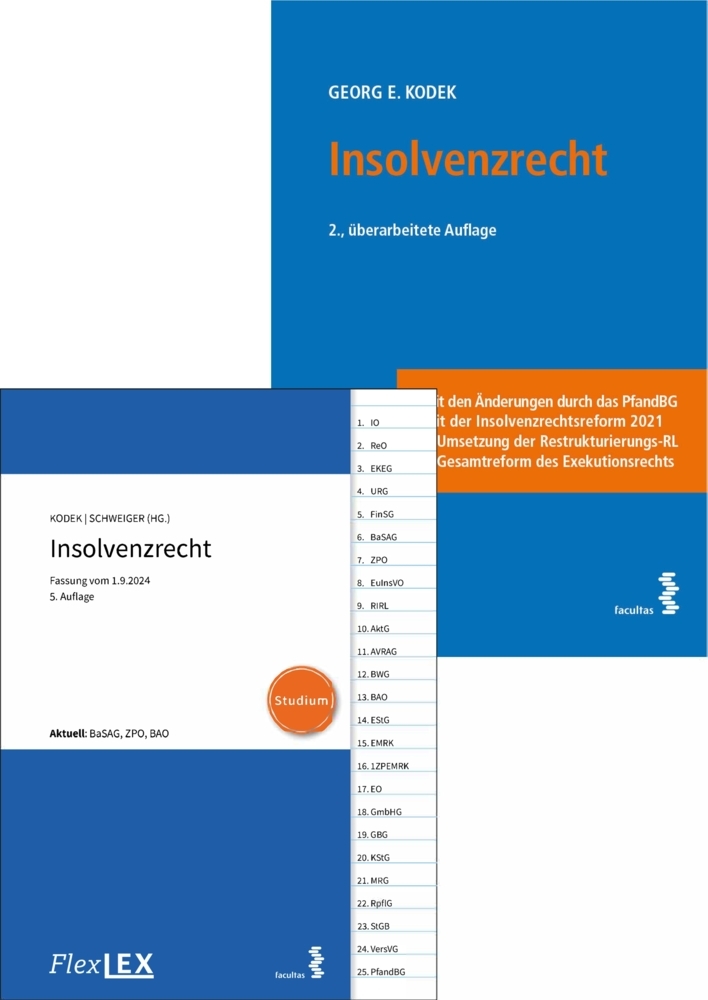 Kombipaket Insolvenzrecht main product photo