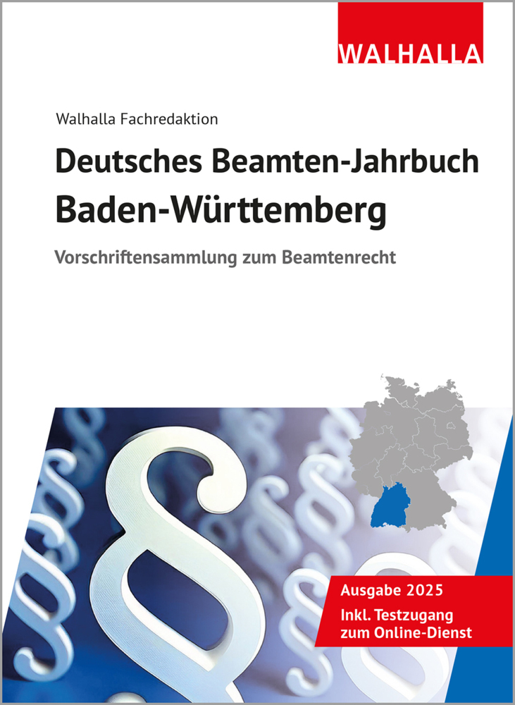 Deutsches Beamten-Jahrbuch Baden-Württemberg 2025 main product photo