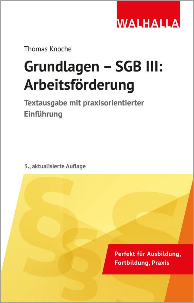 Grundlagen - SGB III: Arbeitsförderung main product photo