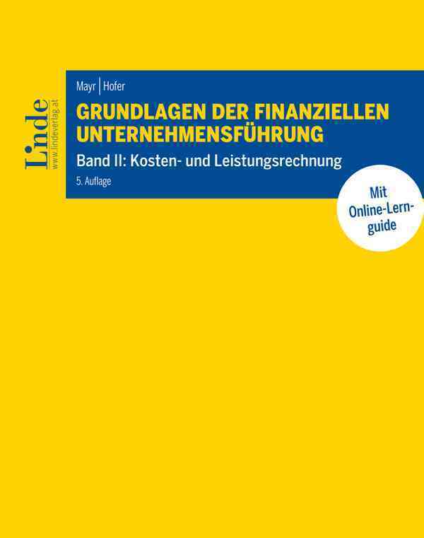 Grundlagen der finanziellen Unternehmensführung, Band II main product photo
