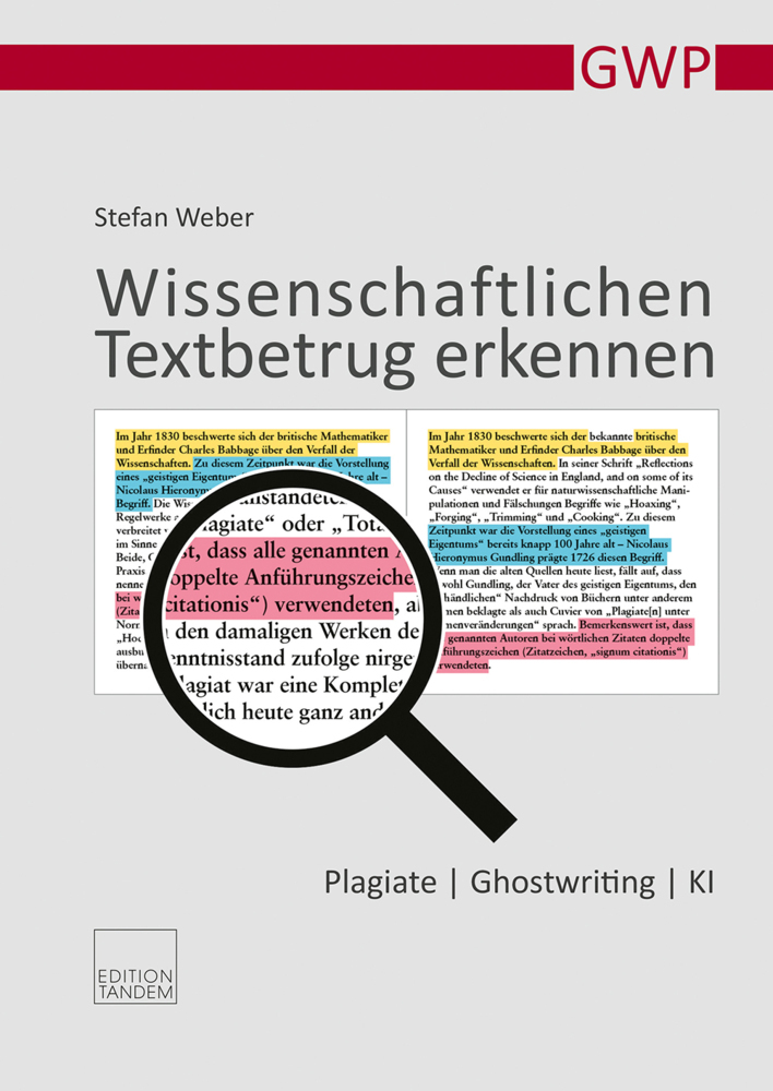 Wissenschaftlichen Textbetrug erkennen main product photo
