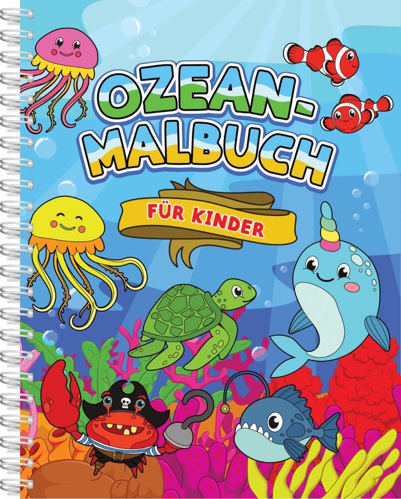 Ozean-Malbuch für Kinder ab 4 Jahren main product photo