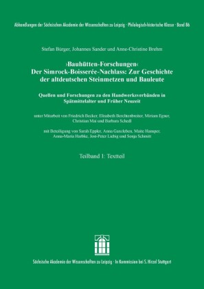 'Bauhütten-Forschungen'. Der Simrock-Boisserée-Nachlass