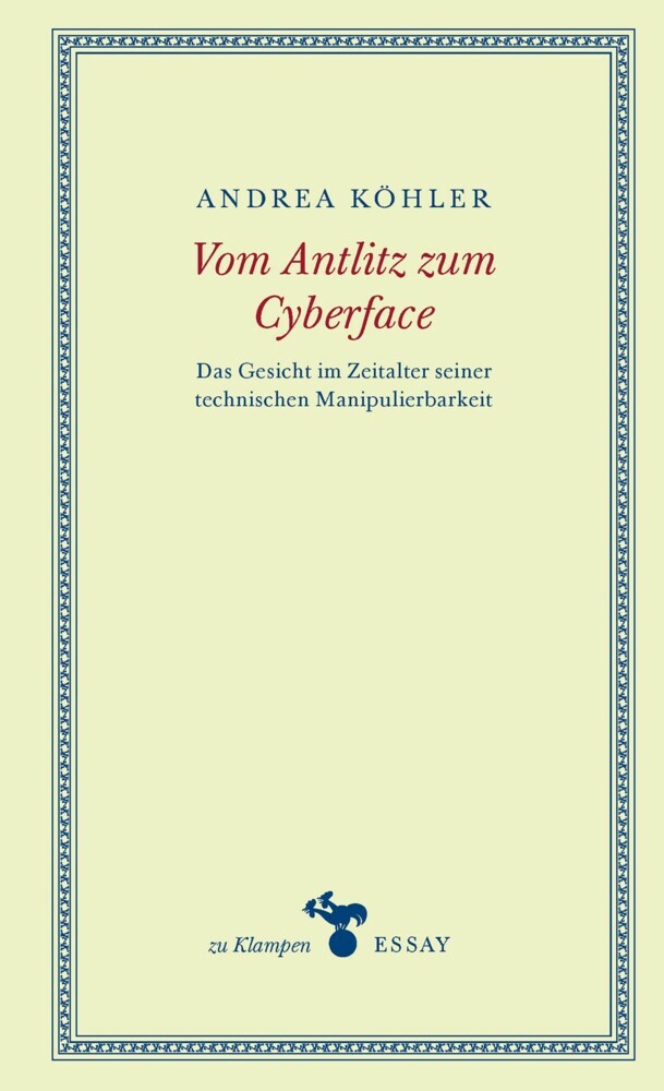 Vom Antlitz zum Cyberface main product photo
