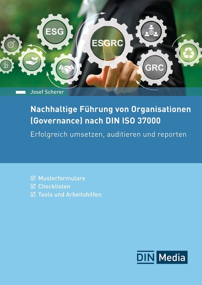 Nachhaltige Führung von Organisationen (Governance) nach DIN ISO 37000 main product photo