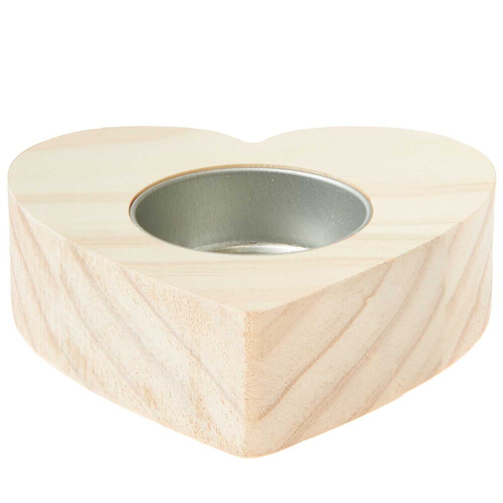 Mini Kerzenhalter Geometrische Formen, 4 Stück, FSC 100% main product photo