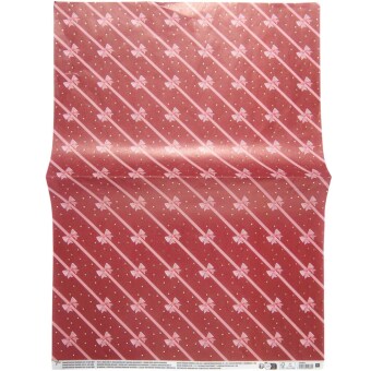 Paper Patch, Put a Bow on it, Schleifen rot-weiß, FSC MIX