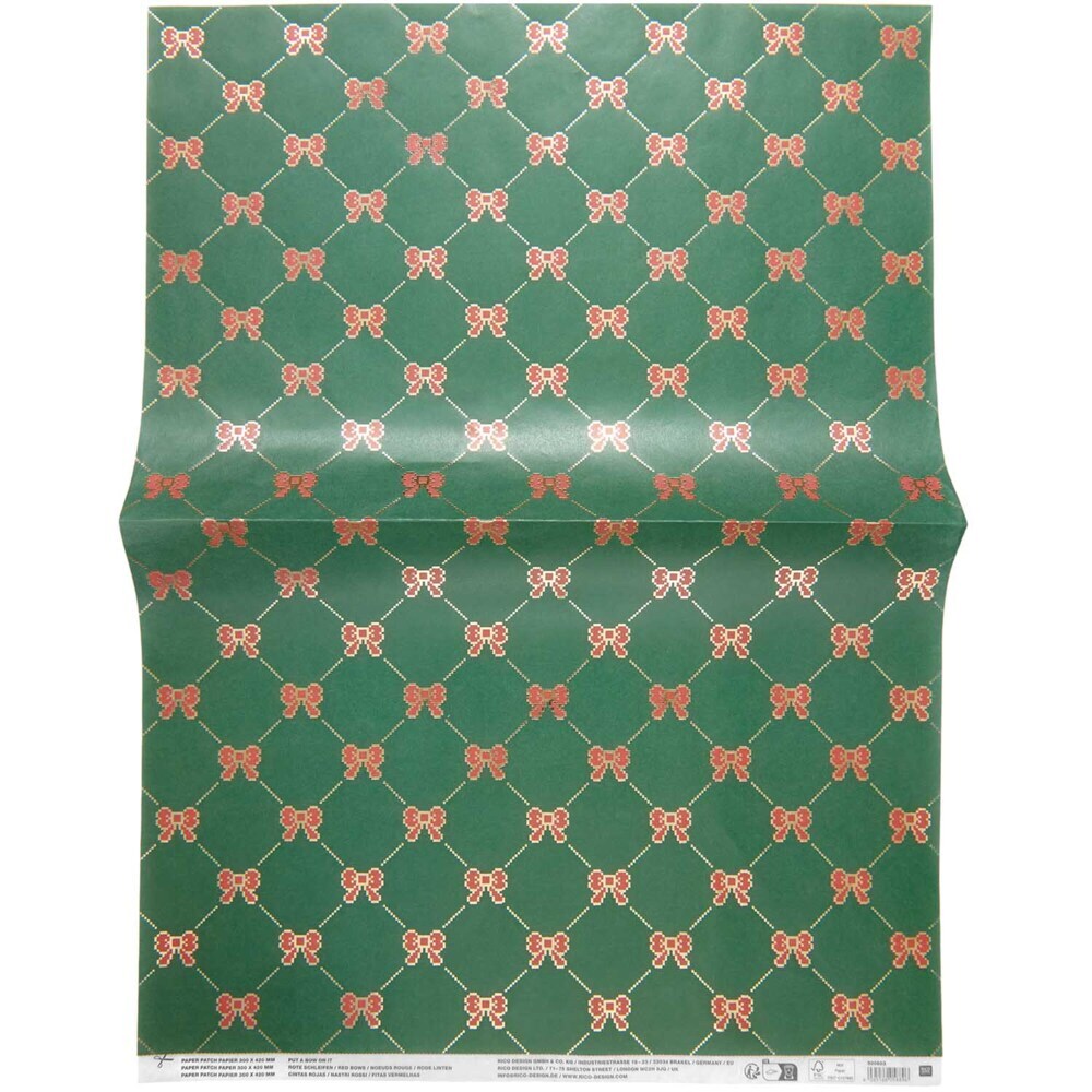 Paper Patch, Put a Bow on it, rote Schleifen, FSC MIX main product photo