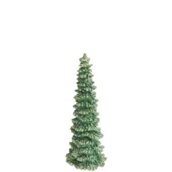 Tannenbaum Polyresin grün 23 x 8,5 x 8,5 cm