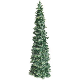 Tannenbaum Polyresin grün 35 x 11 x 11 cm