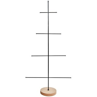 Tannenbaum Metall/Holz 79,5 x 14 x 40 cm
