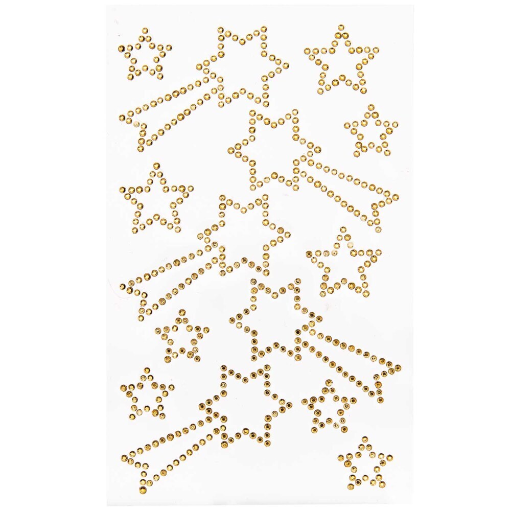 Strass-Sticker Sternschnuppen, 14 Stück main product photo