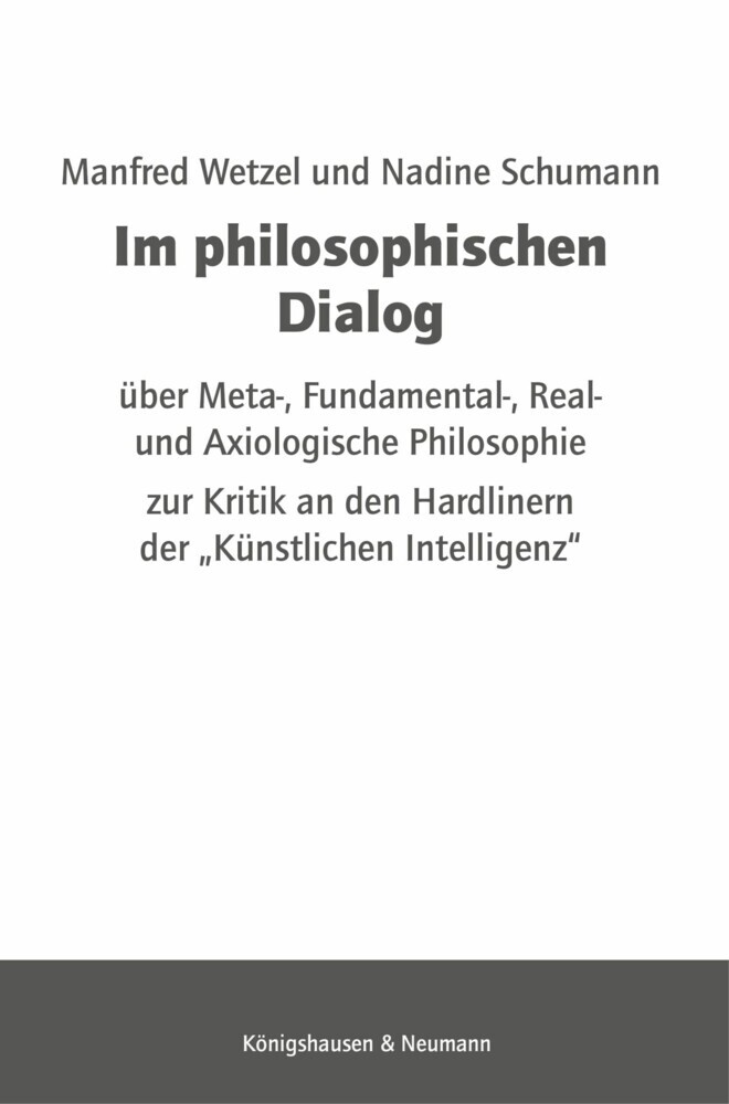 Im philosophischen Dialog über Meta-, Fundamental-, Real- und Axiologische Philosophie main product photo