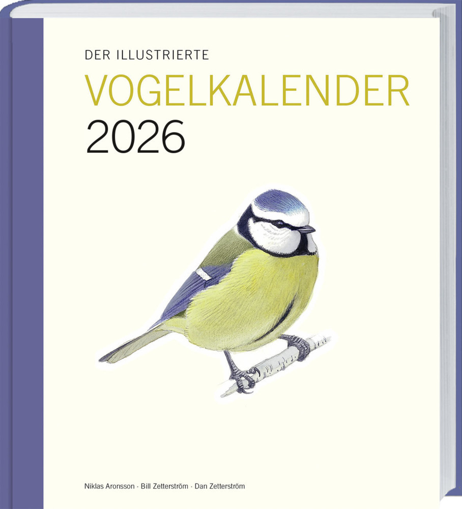 Der illustrierte Vogelkalender 2026 main product photo