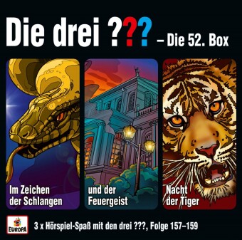 Die drei Fragezeichen - 3er Box. Box.52, 3 Audio-CDs