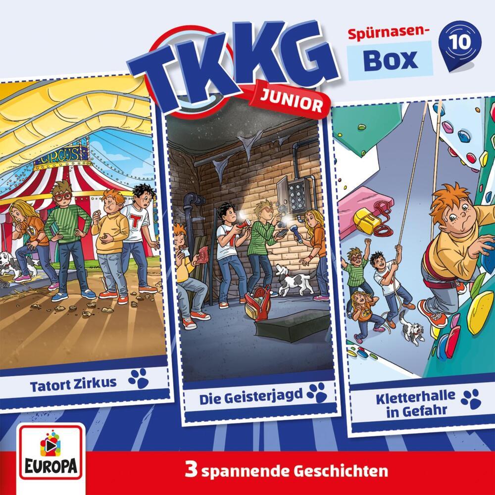TKKG Junior Spürnasen-Box. Box.10, 3 Audio-CDs main product photo