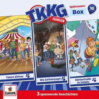 TKKG Junior Spürnasen-Box. Box.10, 3 Audio-CDs