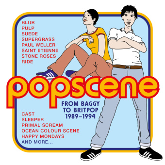 Popscene - From Baggy To Britpop 1989-94, 4 Audio-CD