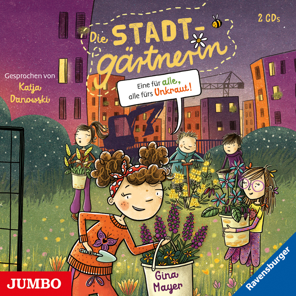 Die Stadtgärtnerin: Eine für Alle, Alle fürs Unkra, 2 Audio-CD main product photo