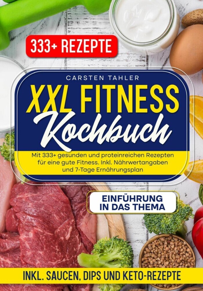 XXL Fitness Kochbuch main product photo