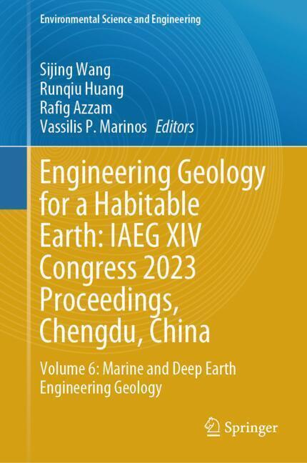 Engineering Geology for a Habitable Earth: IAEG XIV Congress 2023 Proceedings, Chengdu, China main product photo