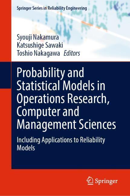 Probability and Statistical Models in Operations Research, Computer and Management Sciences main product photo