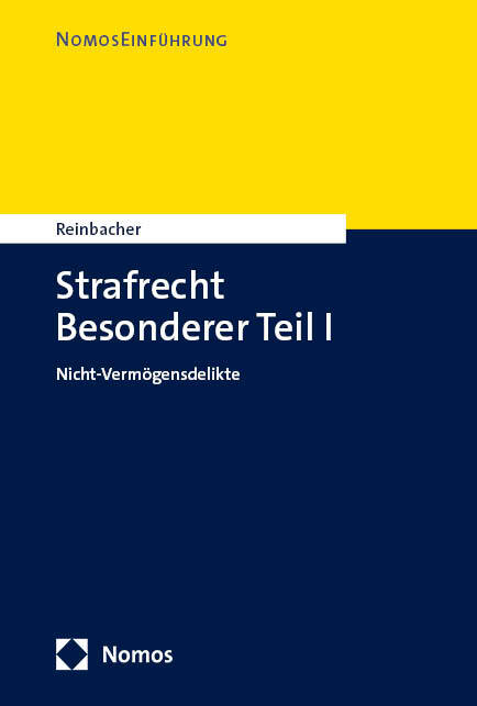 Strafrecht Besonderer Teil I main product photo