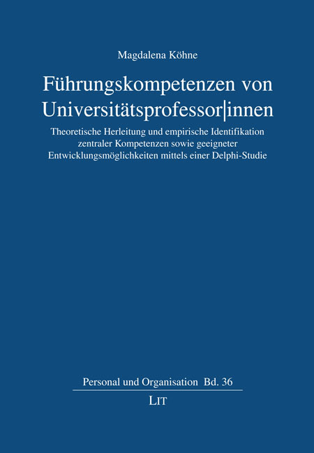 Führungskompetenzen von Universitätsprofessor|innen main product photo
