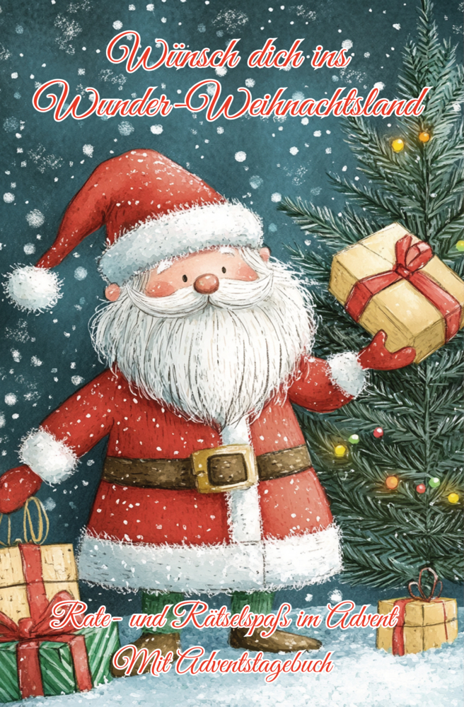 Wünsch dich ins Wunder-Weihnachtsland ... Rate- und Rätselspaß im Advent - Mit Adventstagebuch main product photo