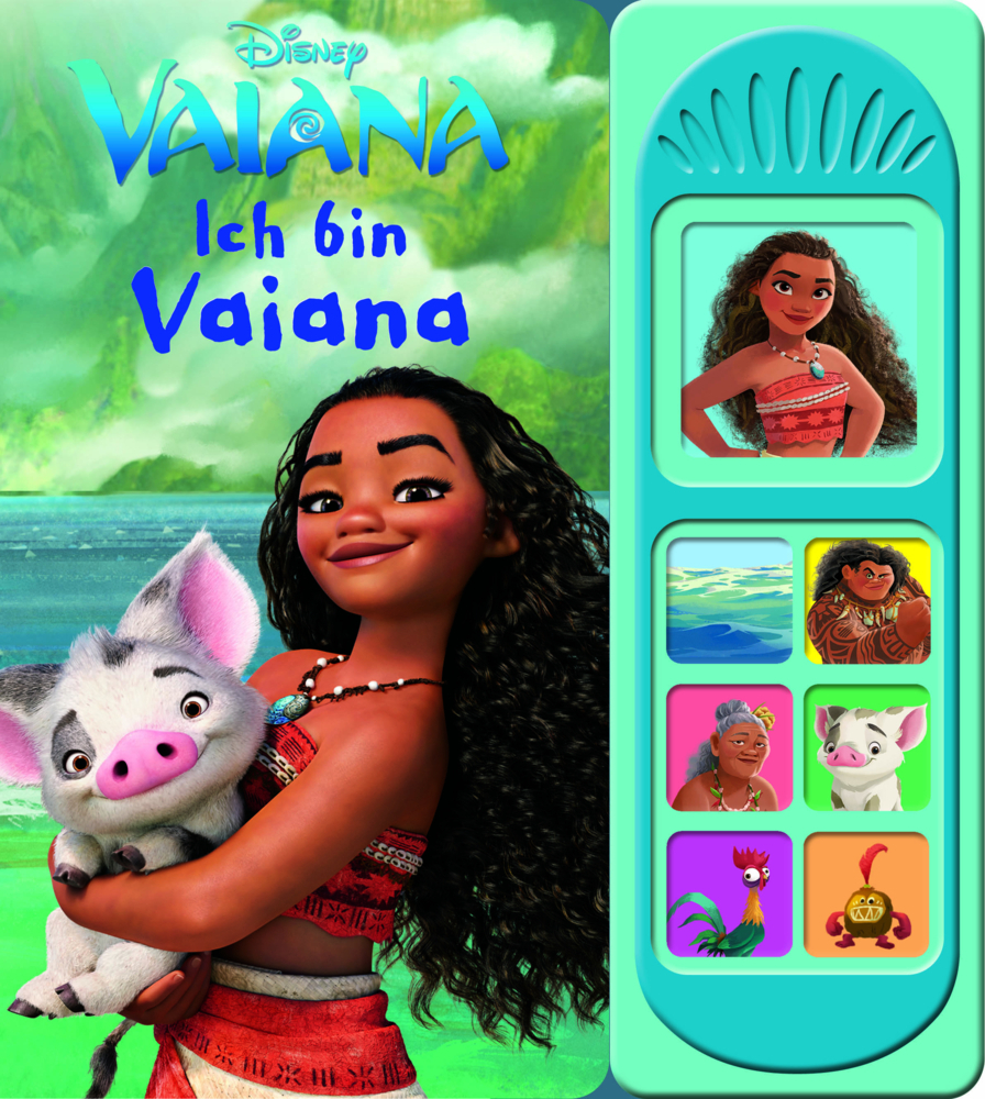 Disney Vaiana - Ich bin Vaiana - Soundbuch - Pappbilderbuch mit 7 Geräuschen main product photo