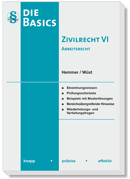 Basics Zivilrecht VI - Arbeitsrecht main product photo