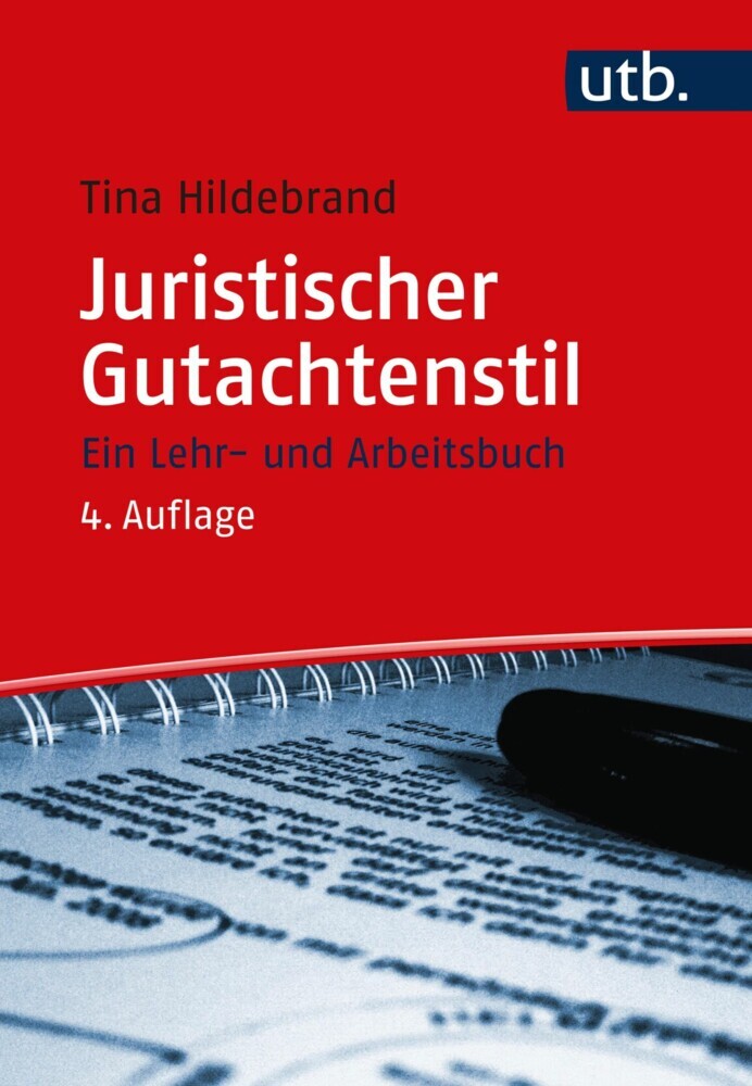 Juristischer Gutachtenstil main product photo