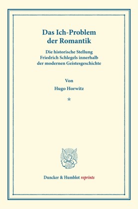 Das Ich-Problem der Romantik.