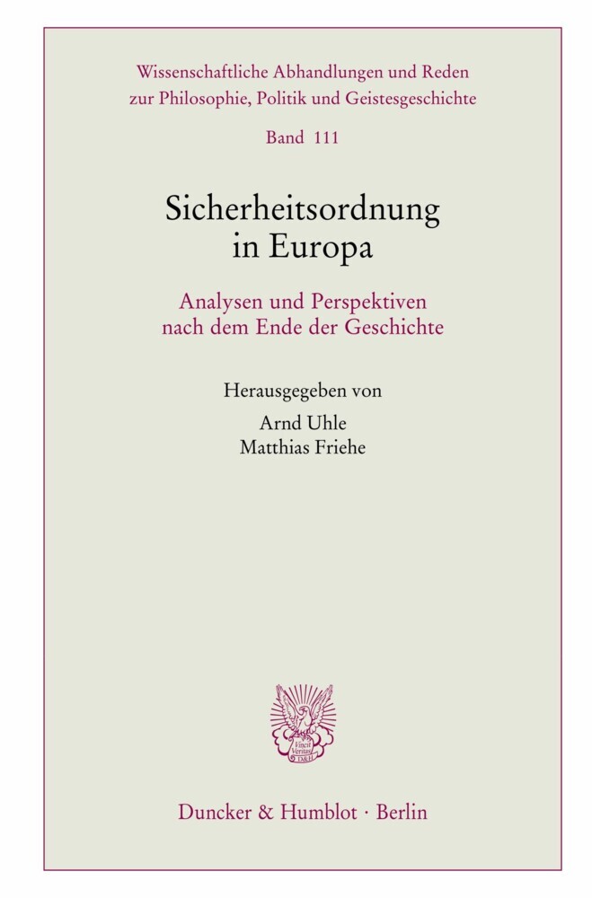 Sicherheitsordnung in Europa. main product photo