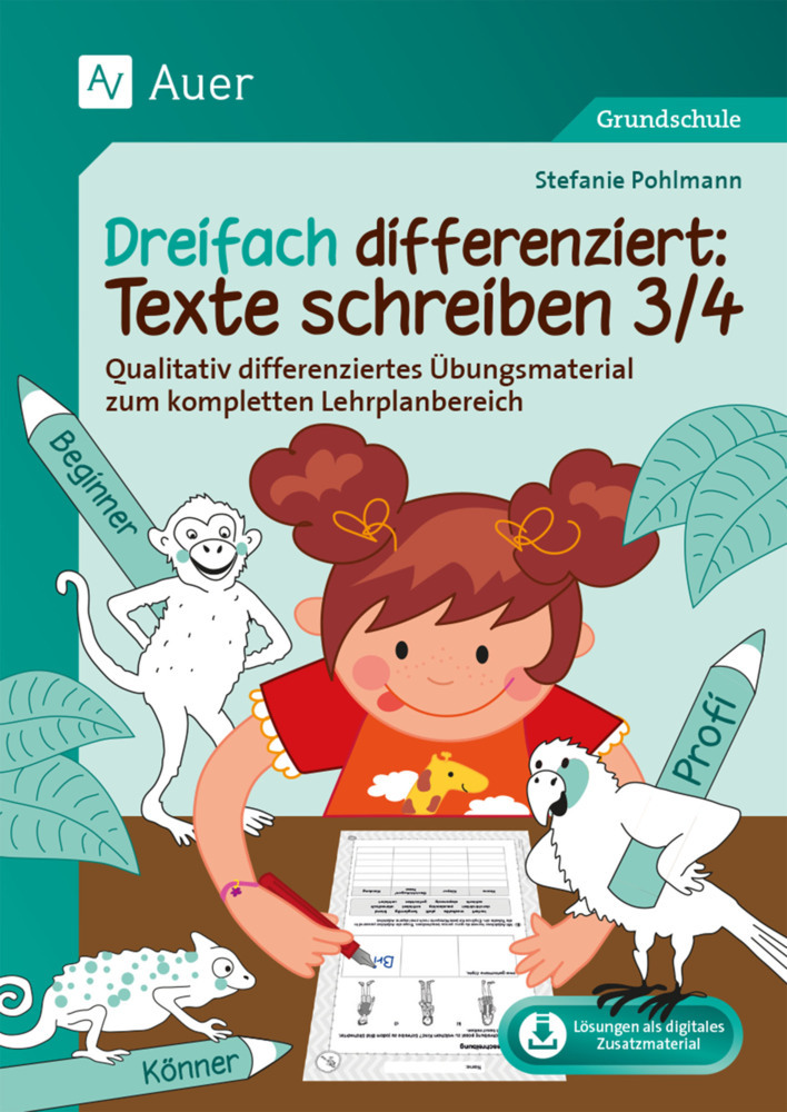 Dreifach differenziert: Texte schreiben 3/4 main product photo