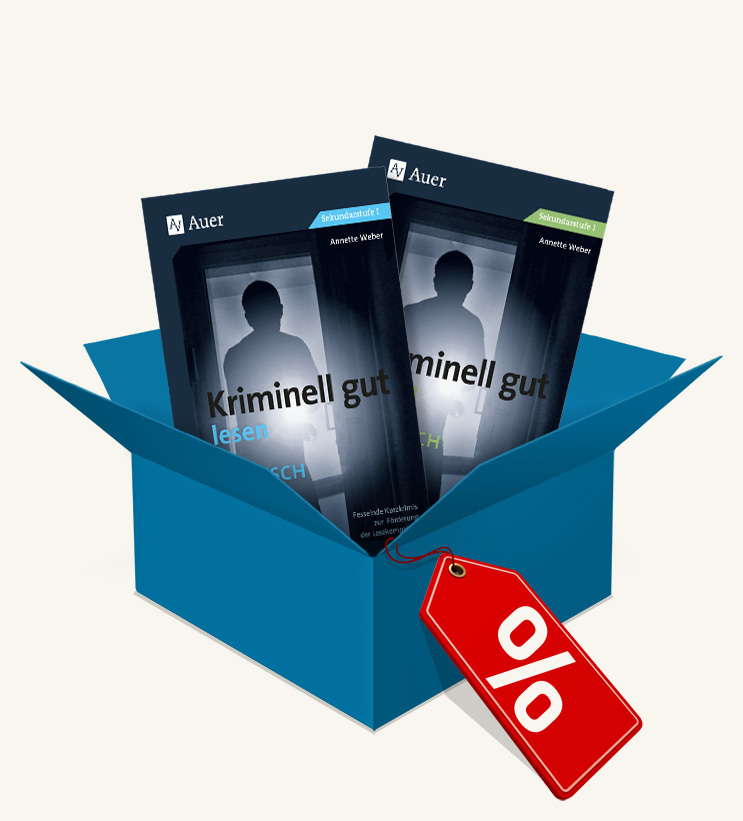 Paket: Kriminell gut lesen Deutsch Klassen 5 bis 10 main product photo
