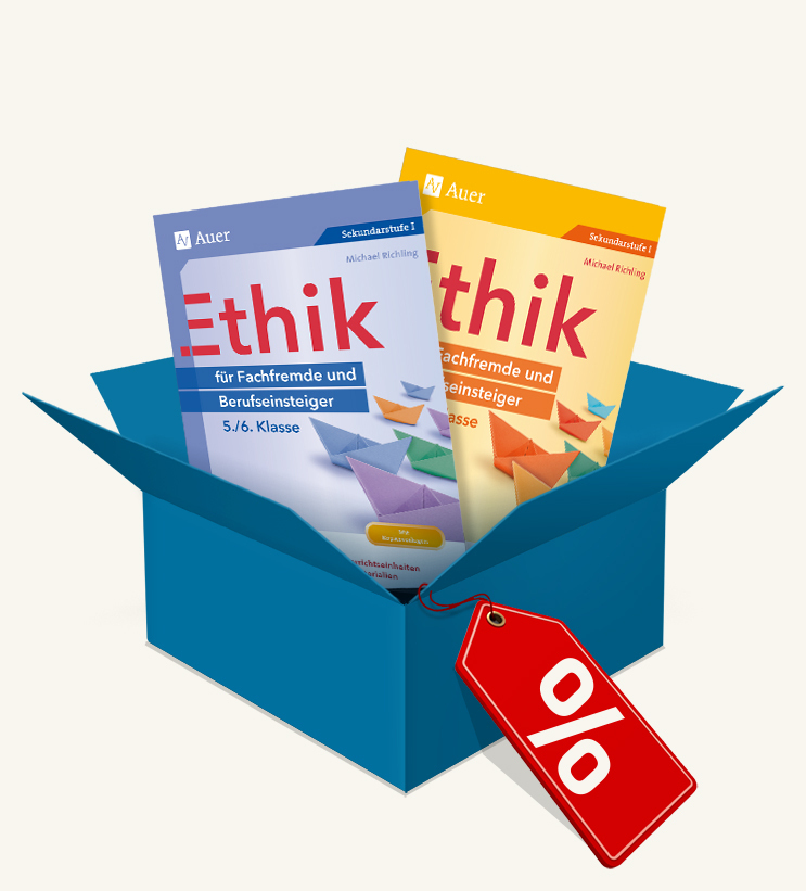 Paket: Ethik für Fachfremde und Berufseinsteiger Kl. 5-8, m. 1 Buch main product photo