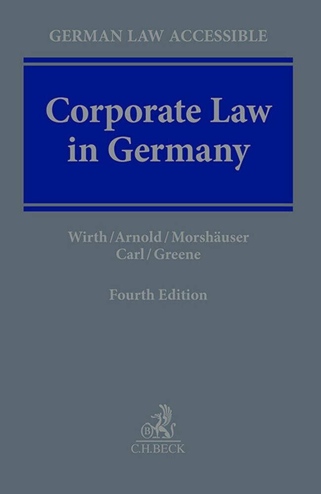 Corporate Law in Germany main product photo