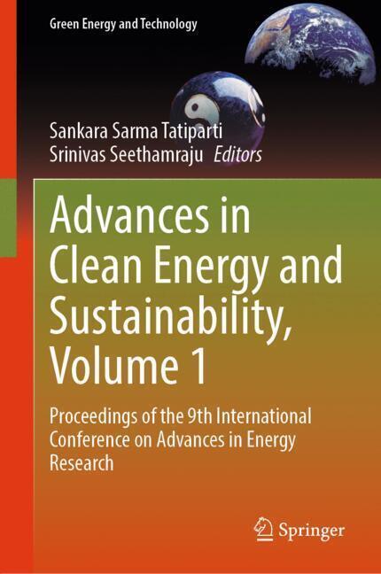 Advances in Clean Energy and Sustainability, Volume 1 main product photo