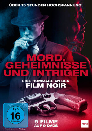 Film Noir Box - Mord, Geheimnisse und Intrigen - Eine Hommage an den Film Noir, 9 DVD