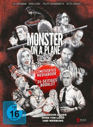 Monster on a Plane, 1 Blu-ray + 1 DVD (2-Disc Limited Edition Mediabook, Cover B)