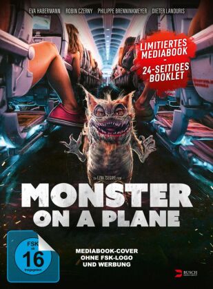 Monster on a Plane, 1 Blu-ray + 1 DVD (2-Disc Limited Edition Mediabook, Cover C)