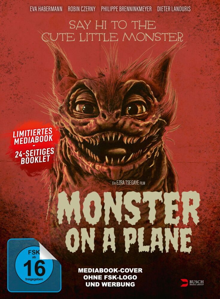 Monster on a Plane, 1 Blu-ray + 1 DVD (2-Disc Limited Edition Mediabook, Cover D) main product photo