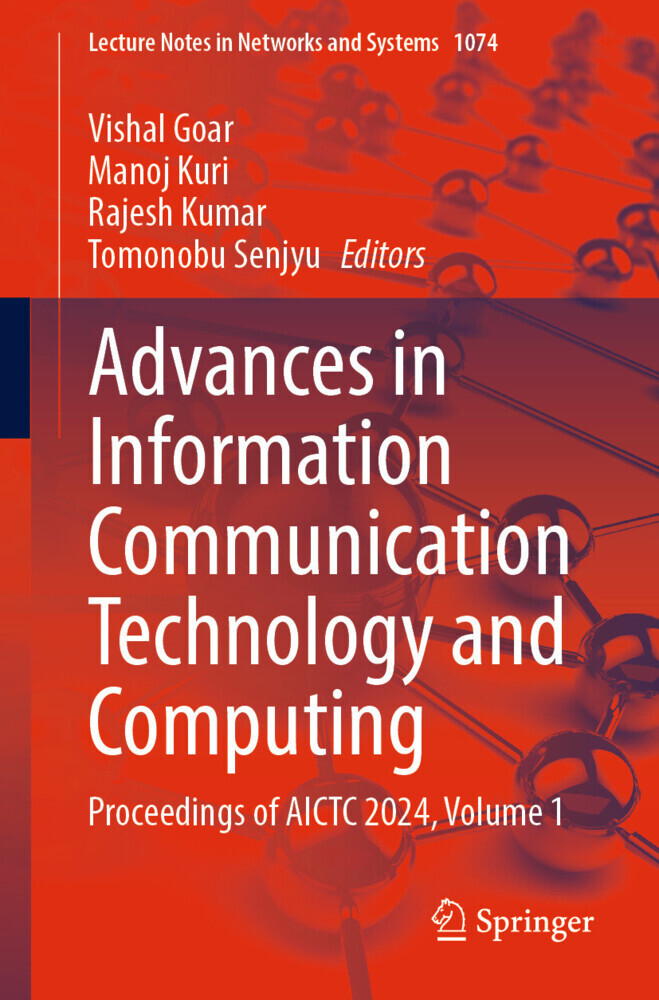 Advances in Information Communication Technology and Computing main product photo