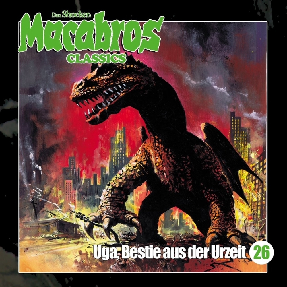 Macabros Classics - Uga, Bestie aus der Urzeit, 1 Audio-CD main product photo