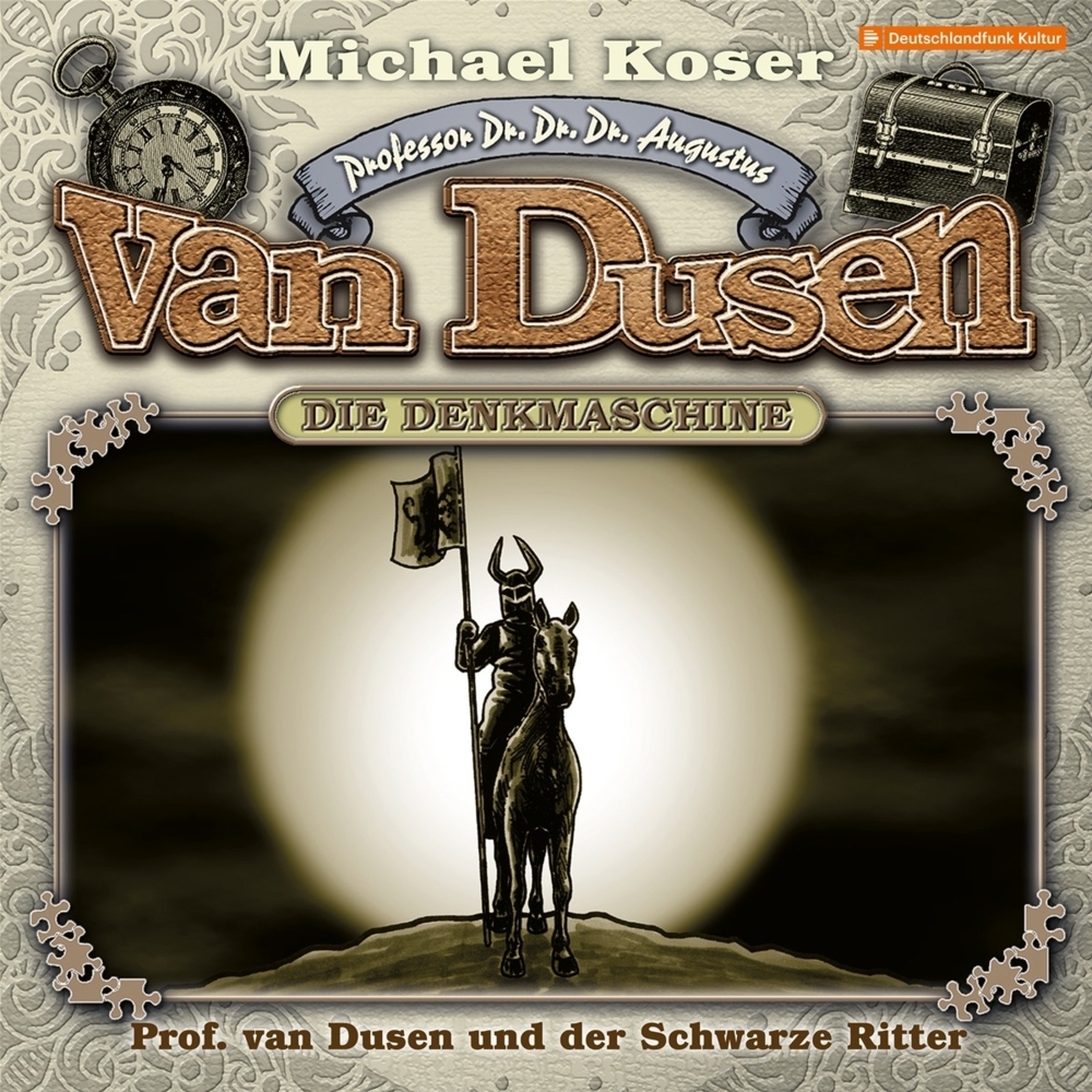 Professor van Dusen und der schwarze Ritter, 1 Audio-CD main product photo