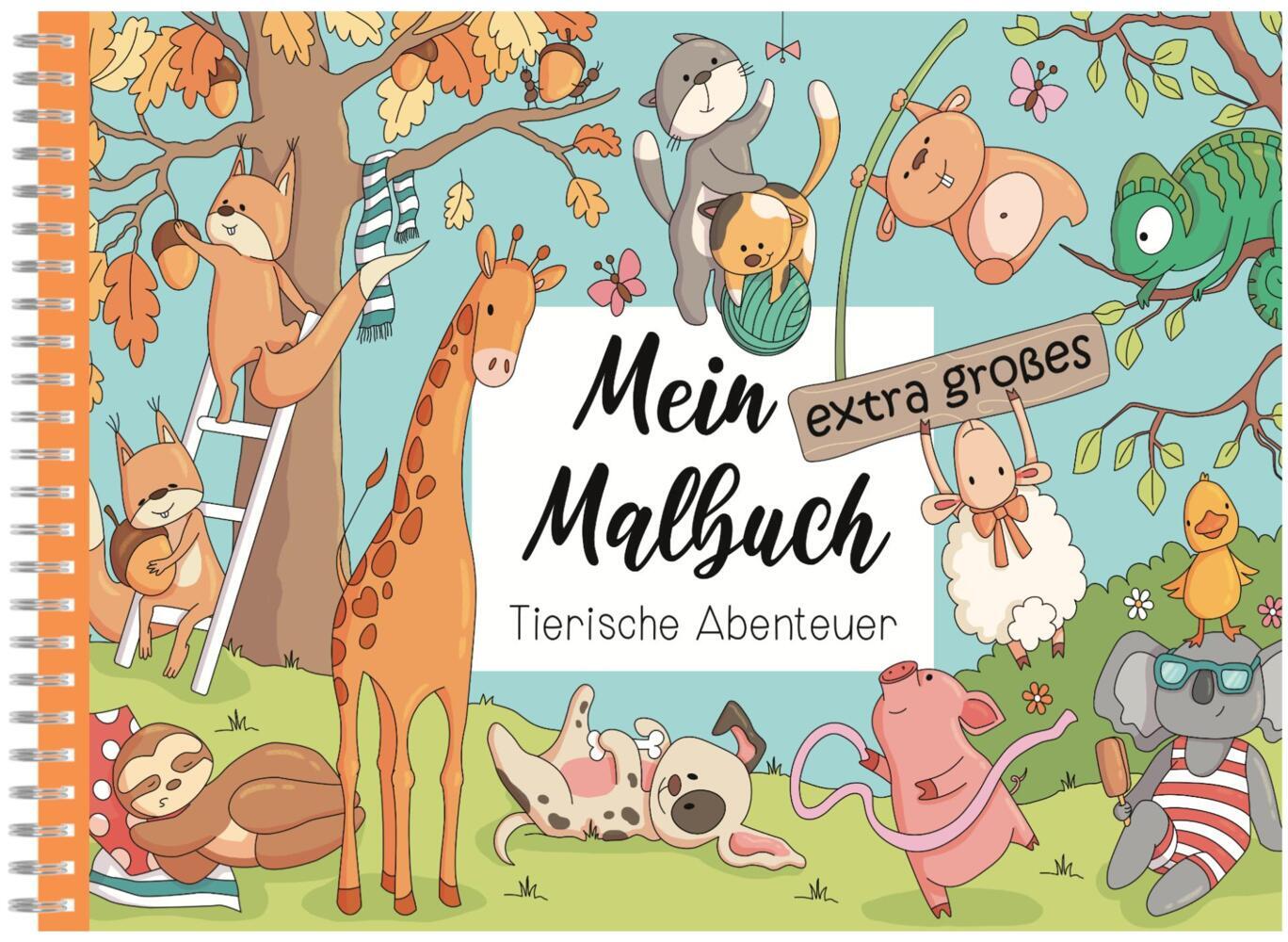 Mein extra großes Malbuch main product photo