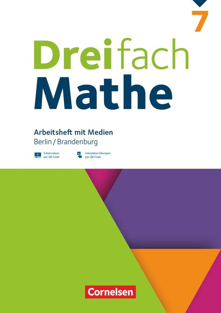 Dreifach Mathe - Berlin und Brandenburg - 7. Schuljahr main product photo