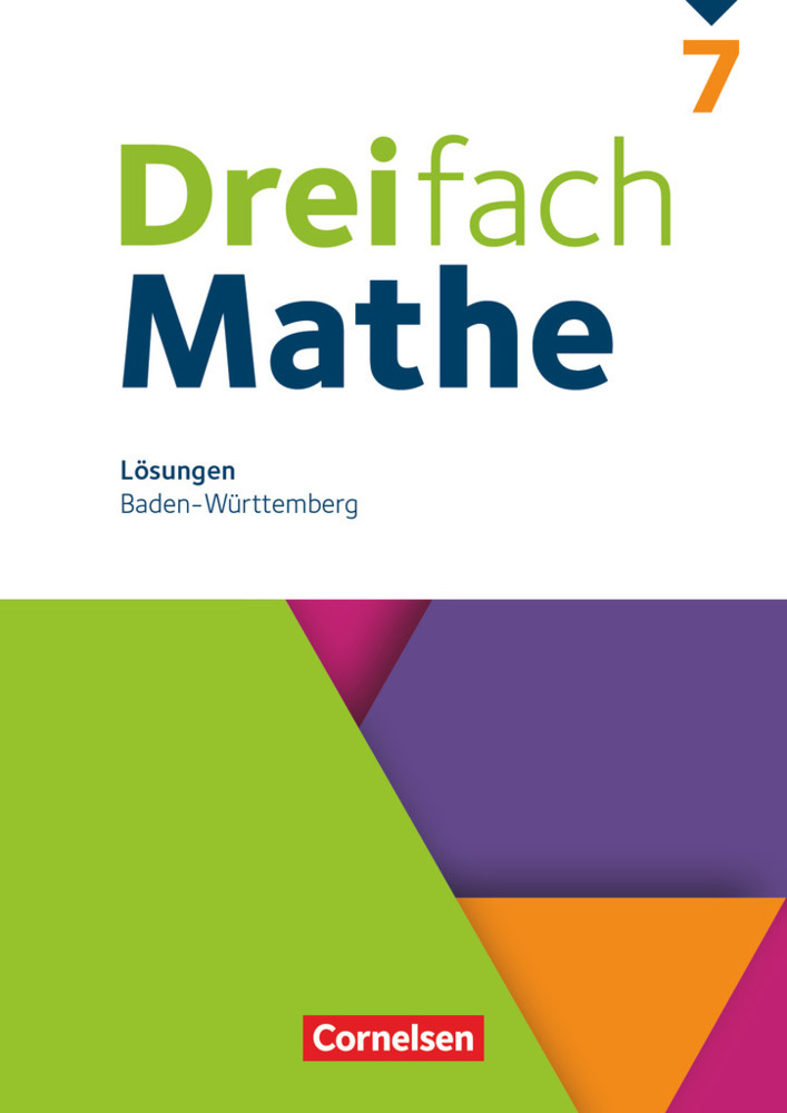 Dreifach Mathe - Baden-Württemberg - 7. Schuljahr main product photo