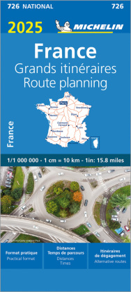 Michelin Frankreich Fernrouten 2025